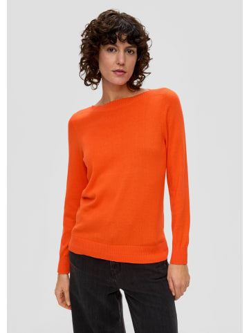 s.Oliver Strickpullover langarm in Orange