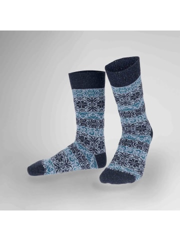 Hudson Socken Noble Nordic Fashion in Marine