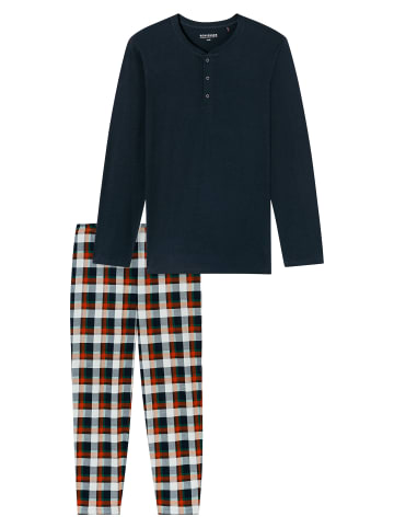 Schiesser Pyjama Family in nachtblau