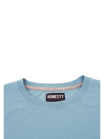 HONESTY RULES T-Shirt " Basic " in arctic-blue