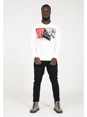 PLUS EIGHTEEN Herren Sweater in Ecru