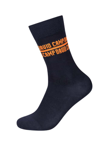 CAMP DAVID  Socken 4er Pack casual in paris blue