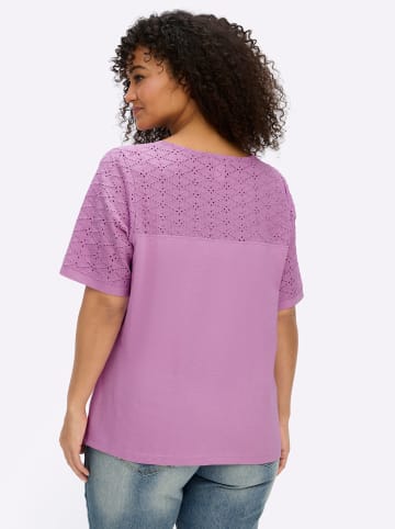 sheego by Joe Browns Shirt in orchidee