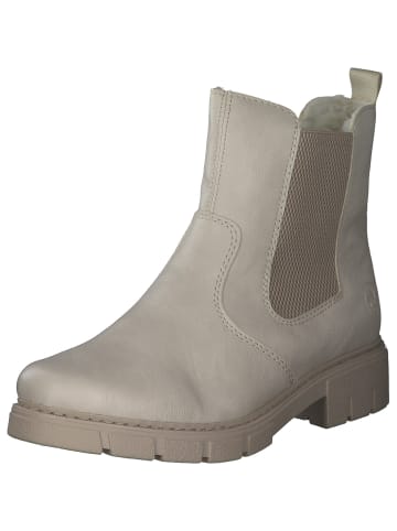 rieker Chelsea Boots in Ivory/Ginger