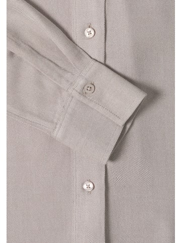 Cecil Softe Melange Hemdbluse in Braun