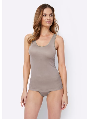 WITT WEIDEN Achselhemd in sand