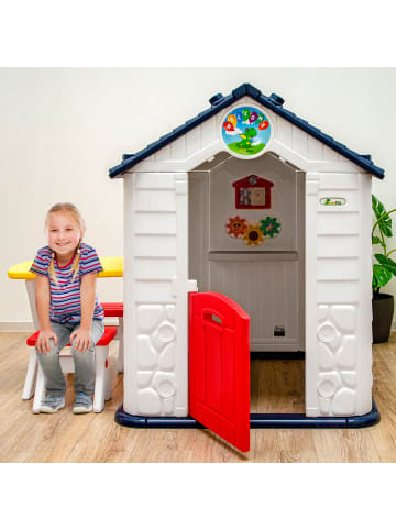 LittleTom Spielhaus mit Tisch 205x165x118cm in Bunt