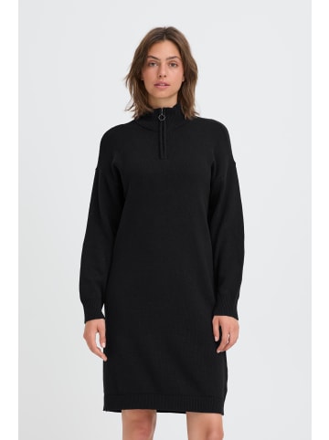 Oxmo Strickkleid OXFSANVA in Schwarz