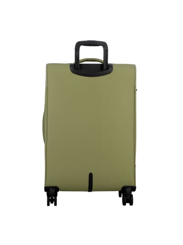 Jump Monthélys 4 Rollen Trolley 67 cm mit Dehnfalte light green