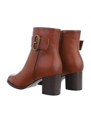 Ital-Design Stiefelette in Camel