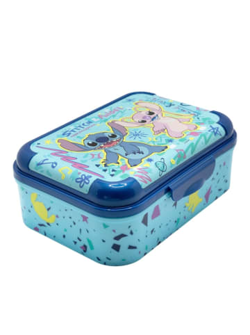 Disney Lilo & Stitch Brotdose Kinder Lunchbox mit Deckel – bruchsicher & bunt in Blau