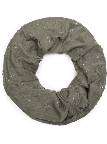 styleBREAKER Loop Schal in Oliv