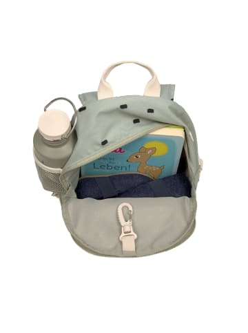 Lässig Lässig Kindergartenrucksack - Mini Backpack, Happy Prints light olive