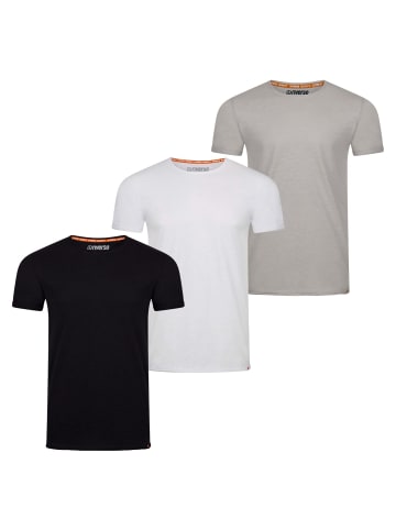 riverso  T-Shirt RIVLenny O-Neck 3er Pack in Mehrfarbig