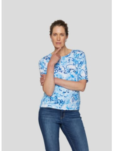 Rabe Rundhals T-Shirt für Damen in blau