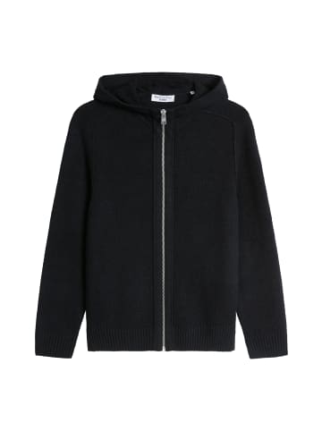 Marc O'Polo DENIM Bouclé-Strickhoodie regular in Dolphin