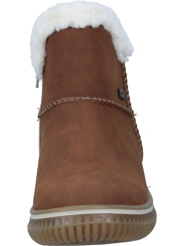 rieker Winterstiefeletten in brandy/bianco