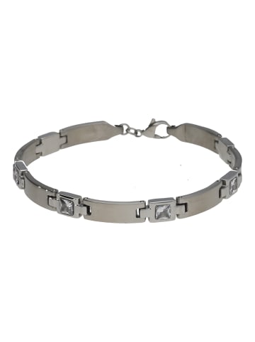 Jacques Charrel Armband Mit Zirkonia in Silber