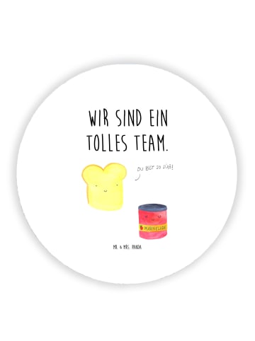 Mr. & Mrs. Panda magnet Toast Marmelade mit Spruch in Weiß