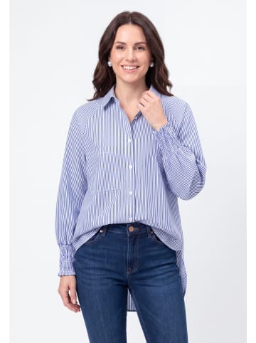 usha BLUE LABEL Women Shirt in Blue Stripes