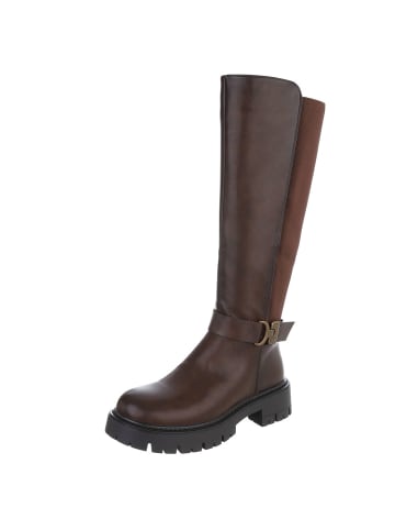 Ital-Design High Heel in Braun