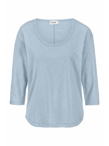 Hessnatur Longsleeve in perlblau