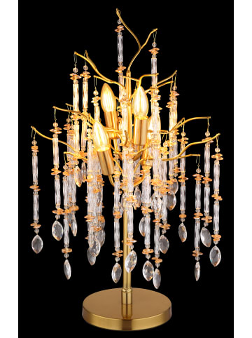 Globo lighting Tischleuchte "GLORIA" in goldfarben matt