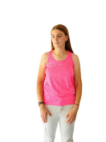 Joluvi Tanktop Split in Rosa Neon Vigore