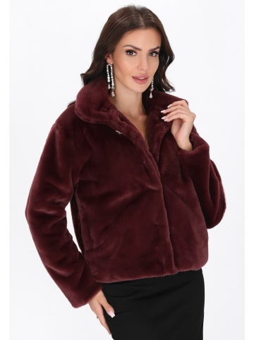 faina Women Jacket in burgundy