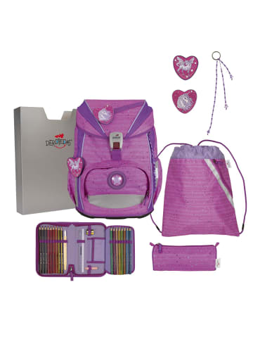 DerDieDas DerDieDas ErgoFlex Light Purple Unicorn Schulranzenset 5-teilig