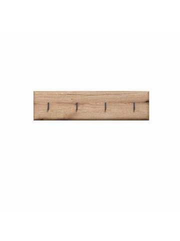 ebuy24 Wandgarderobe Marlon Eiche 91 x 2 cm