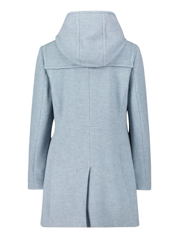 Gil Bret Dufflecoat mit Kapuze in Bright Blue Melange