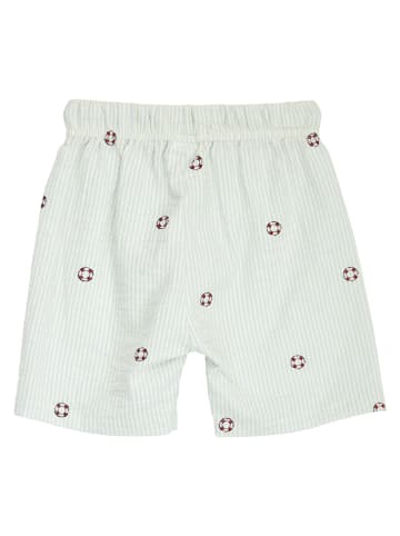 müsli Babyshorts in Tofu/ Ocean/ Mineral red