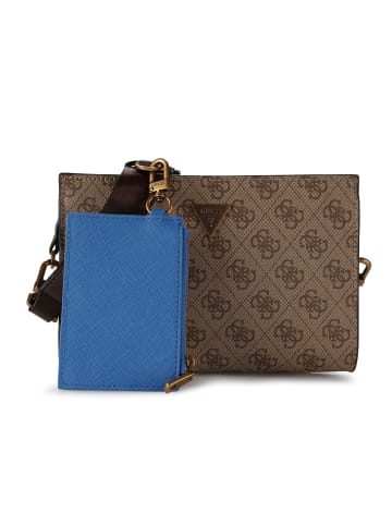Guess Milano Umhängetasche 21.5 cm in beige-brown