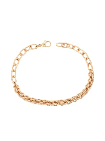 faina Women Cable Chain Link Bracelet in Rose Gold
