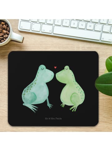 Mr. & Mrs. Panda Mouse Pad Frosch Liebe ohne Spruch in Schwarz