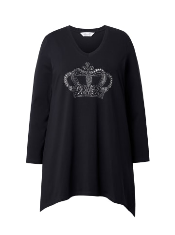 MIAMODA Shirt in schwarz