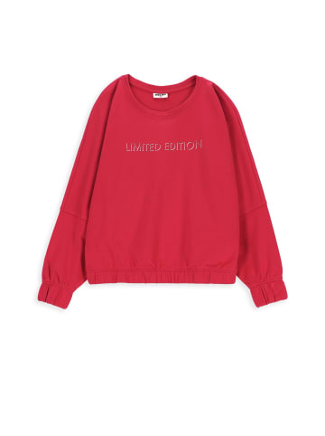 MOKIDA Sweatshirt in himbeerrot