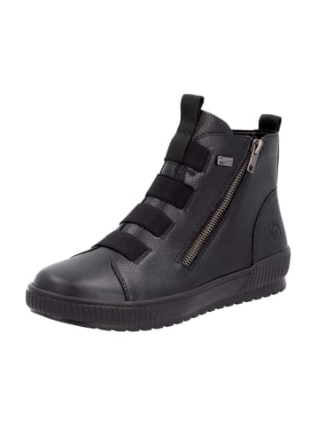 remonte Plateau Stiefeletten in Schwarz