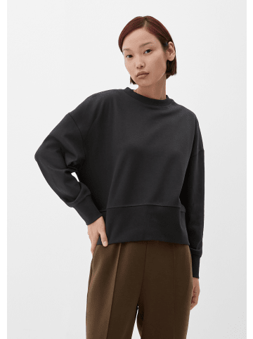 S. Oliver Sweatshirt langarm in Schwarz