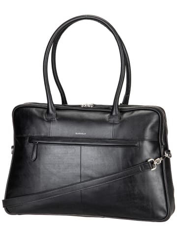 Burkely Aktentasche Ledger in Black
