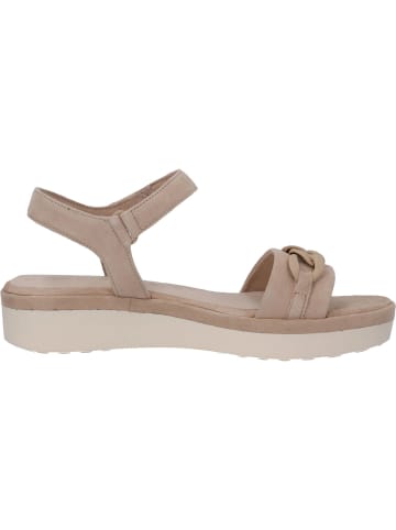 Tamaris Keilsandaletten in Rosa/Beige SUEDE