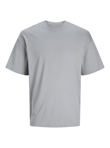 Jack & Jones Basic T-Shirt Kurzarm Dropped Shoulder Shirt JJEURBAN in Grau