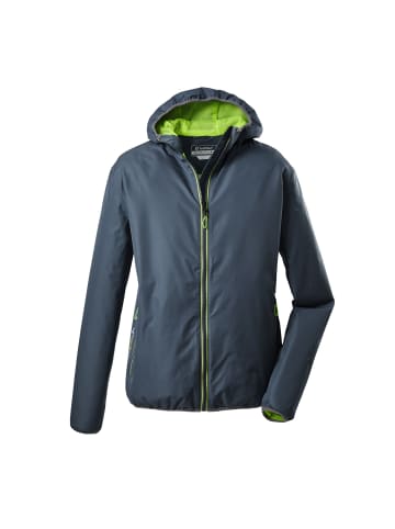 Killtec Regenjacke in Stahlblau