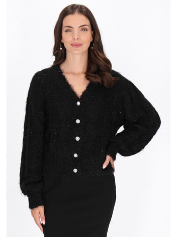Usha Women Cardigan in black