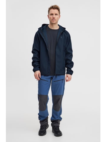 North Bend Softshelljacke NBLuango M Softshell Jacket 242134MMM funktionale Softshelljacke für Herren in Blau