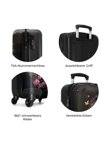NoBoringSuitCases Suitcase, Handgepäck, Koffer, Trolley, Reisekoffer schwarzes