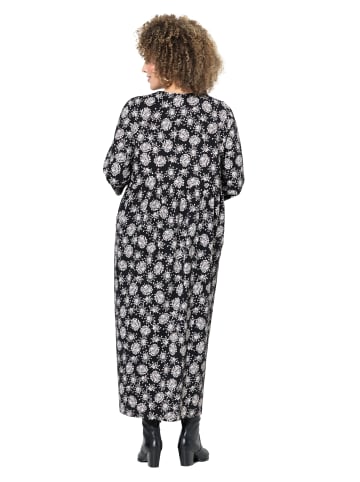 Ulla Popken Jerseykleid in schwarz