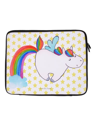 Mr. & Mrs. Panda Notebook Tasche Einhorn Pegasus ohne Spruch in Weiß