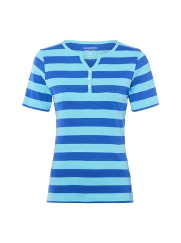 brookshire T-Shirt in türkis royal - 0015